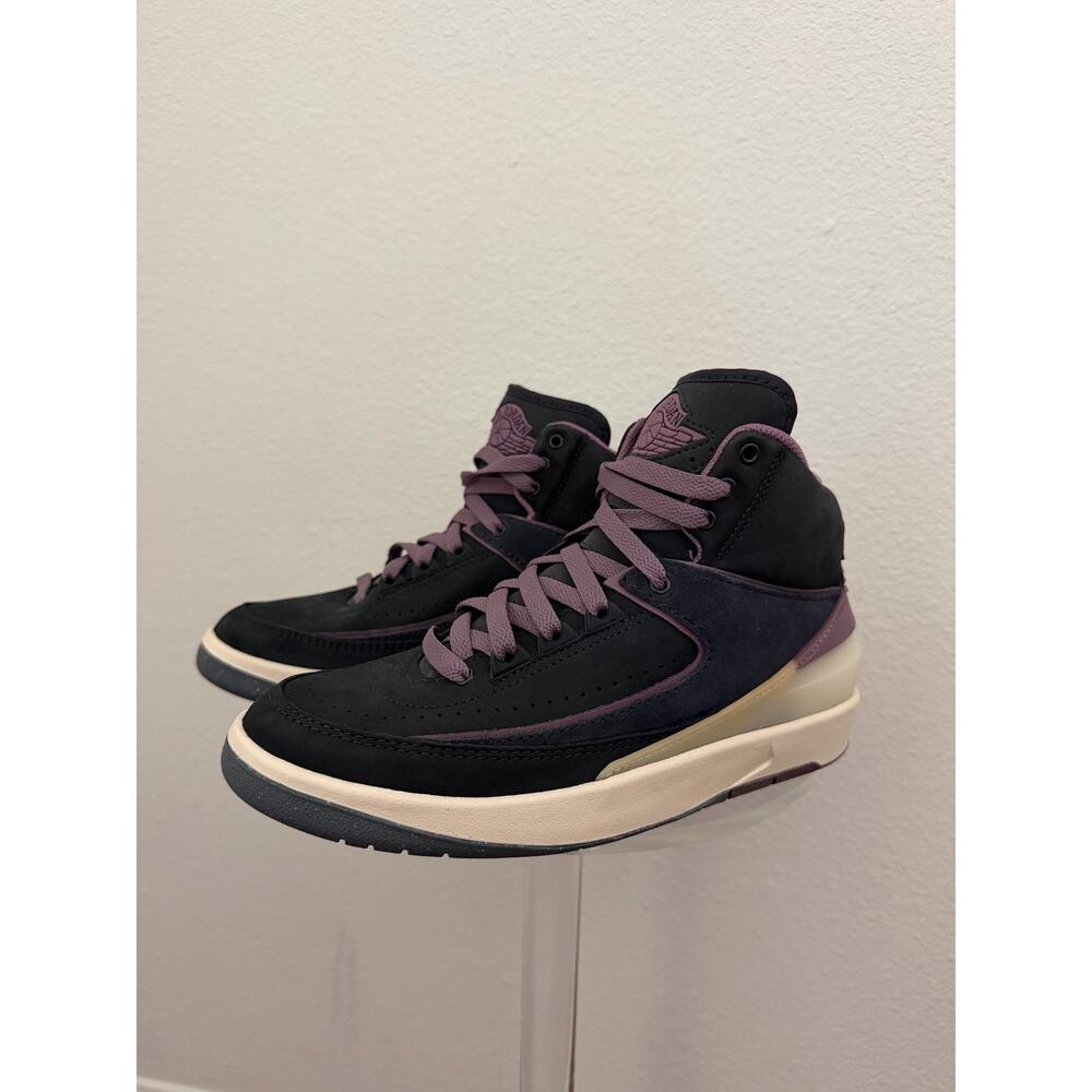New women’s Nike Jordan 2 retro mauve noir sneakers sz 6.5 - Picture 3 of 9